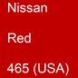 Preview: Nissan, Red, 465 (USA).